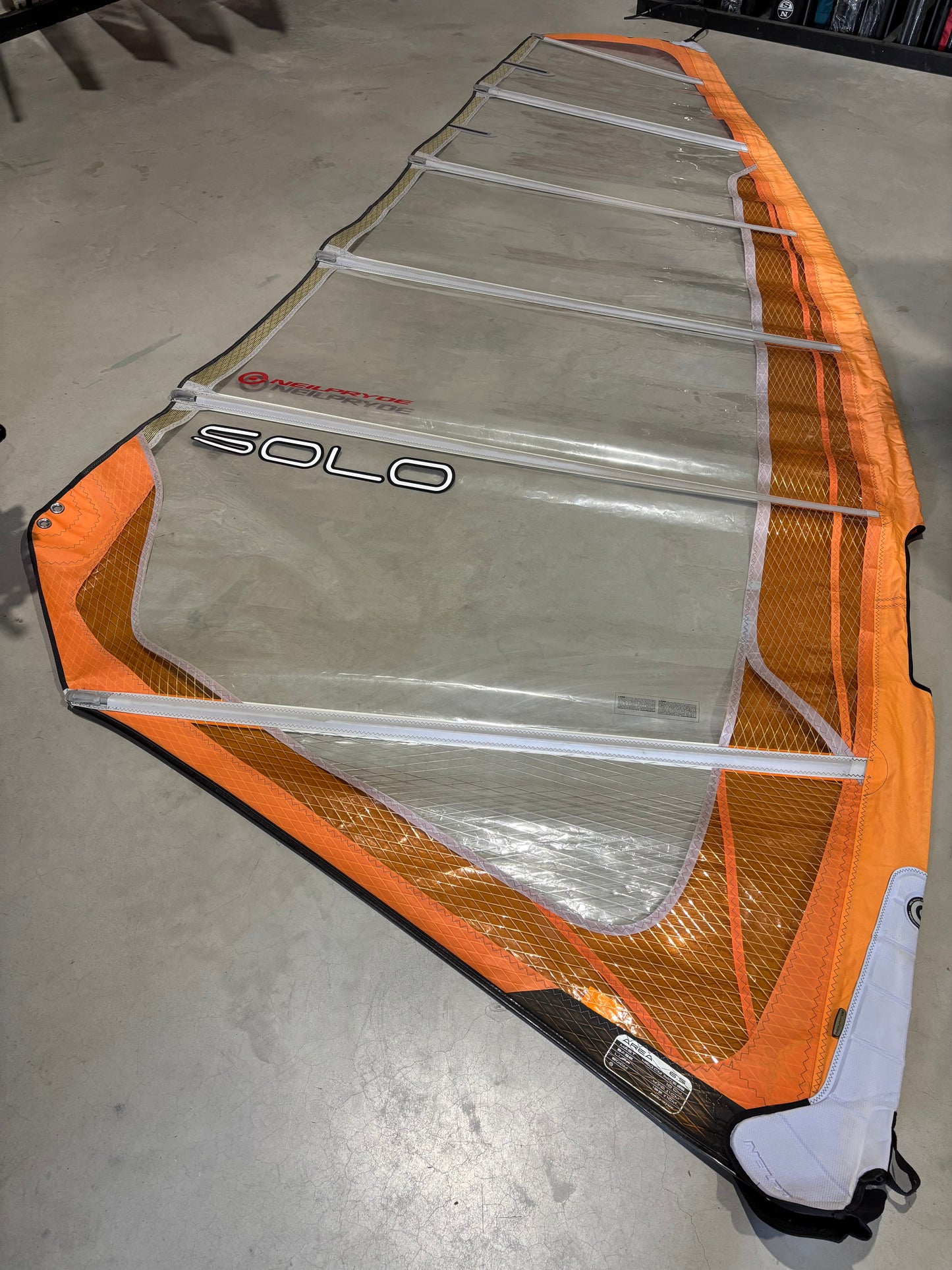 Neilpryde Solo 6.5 + Arrows 460 SDM C30