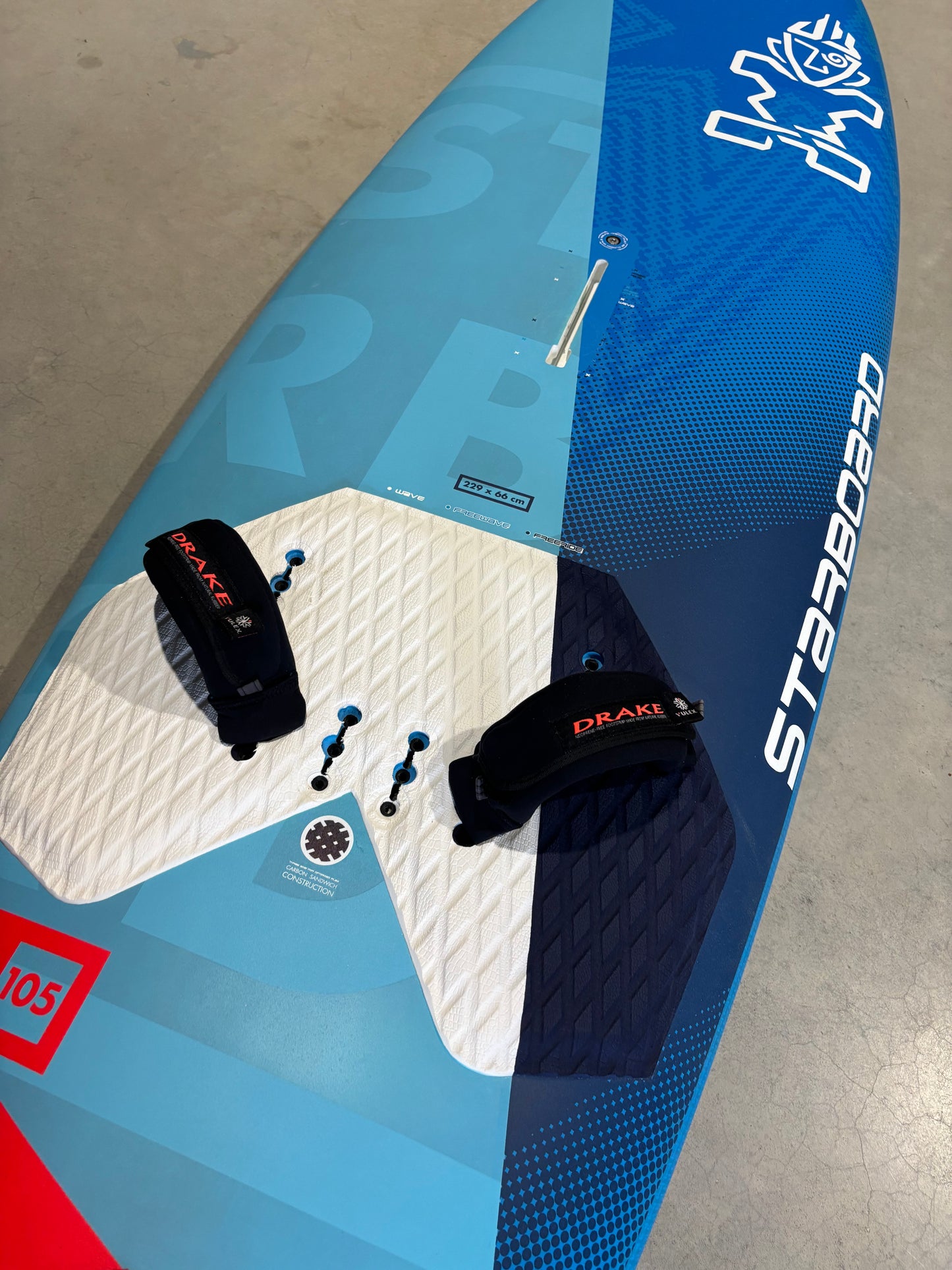 Starboard Kode Carbon Sandwich - 105L / NIEUW