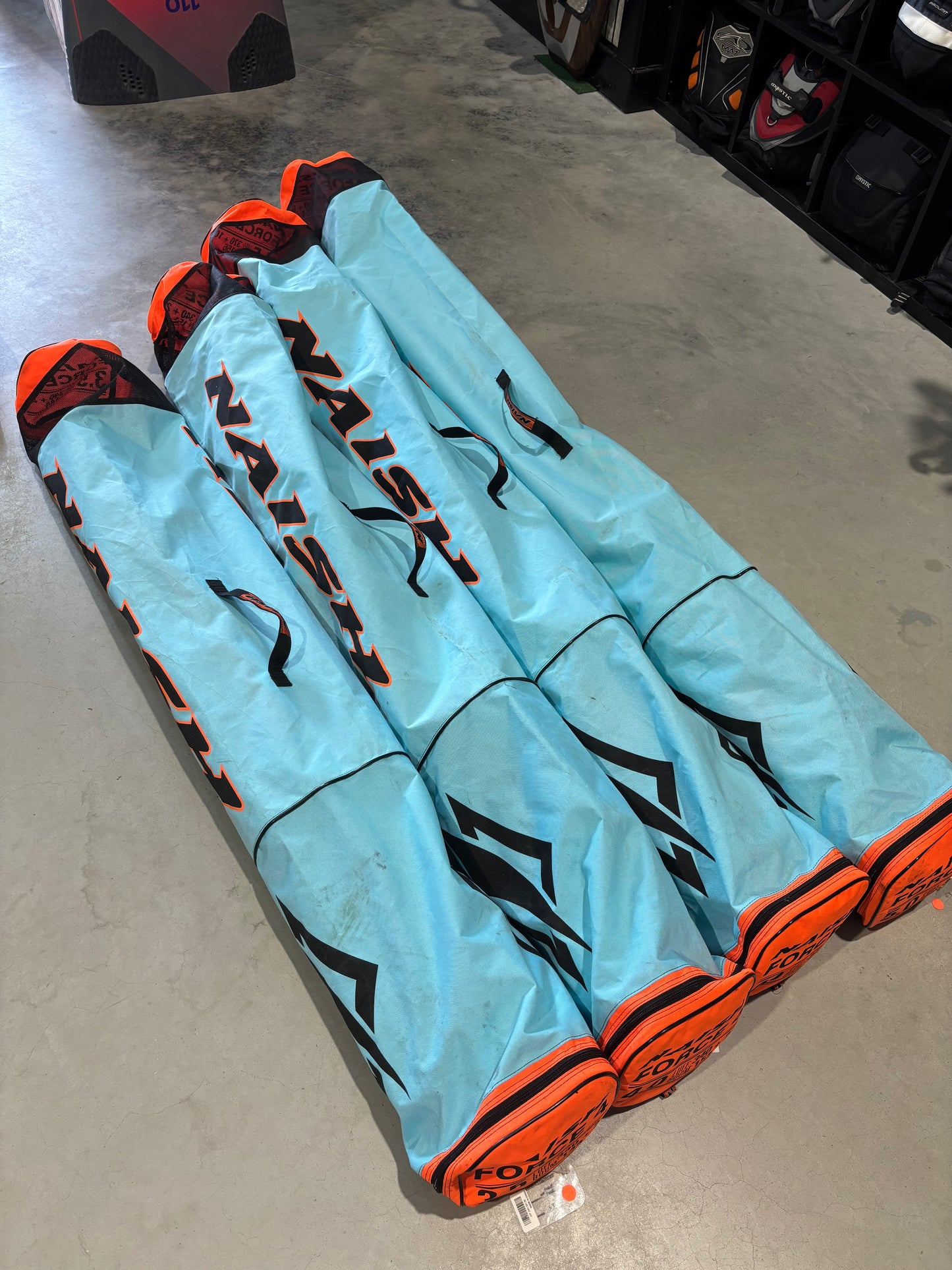 Complete set Naish Force 4 2025 / 3.5 - 4.0 - 4.5 - 5.0