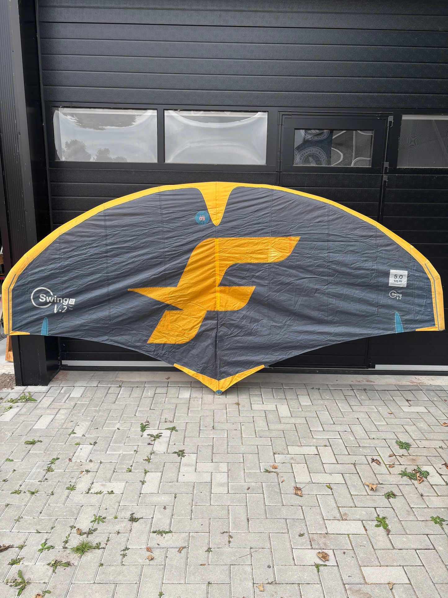Complete Wingfoil set | Starboard Wingboard 5’8 + Starboard Foil + F-One Swing 5m