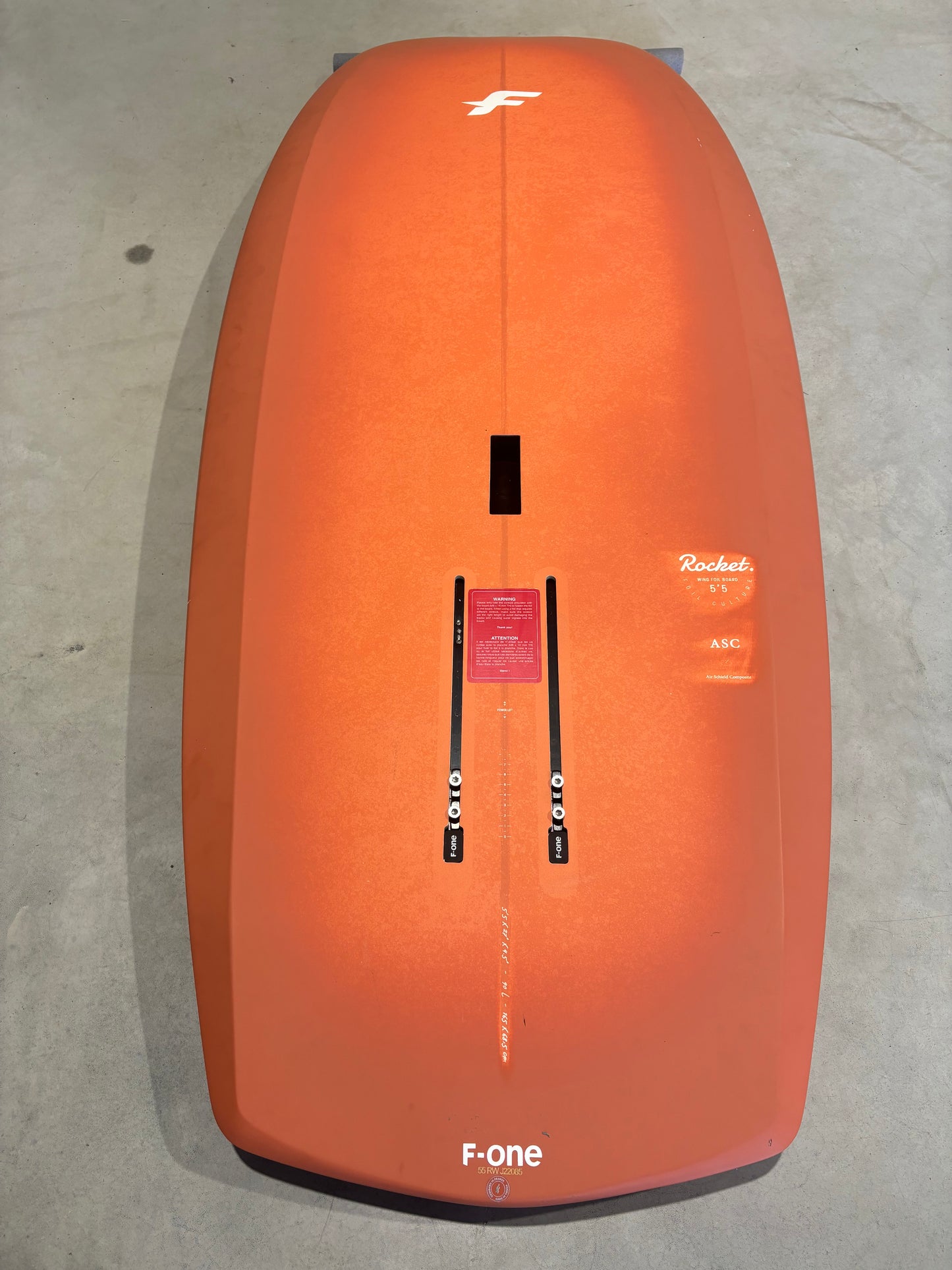 F-One Rocket Wing ASC 5’5 - 90L