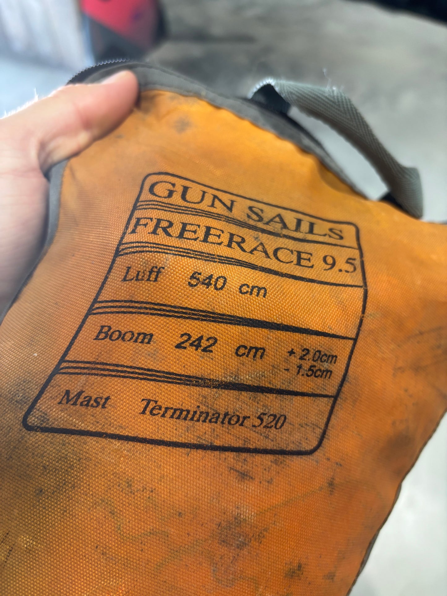 Gunsails Freerace 9.5 + ART 520 SDM C75