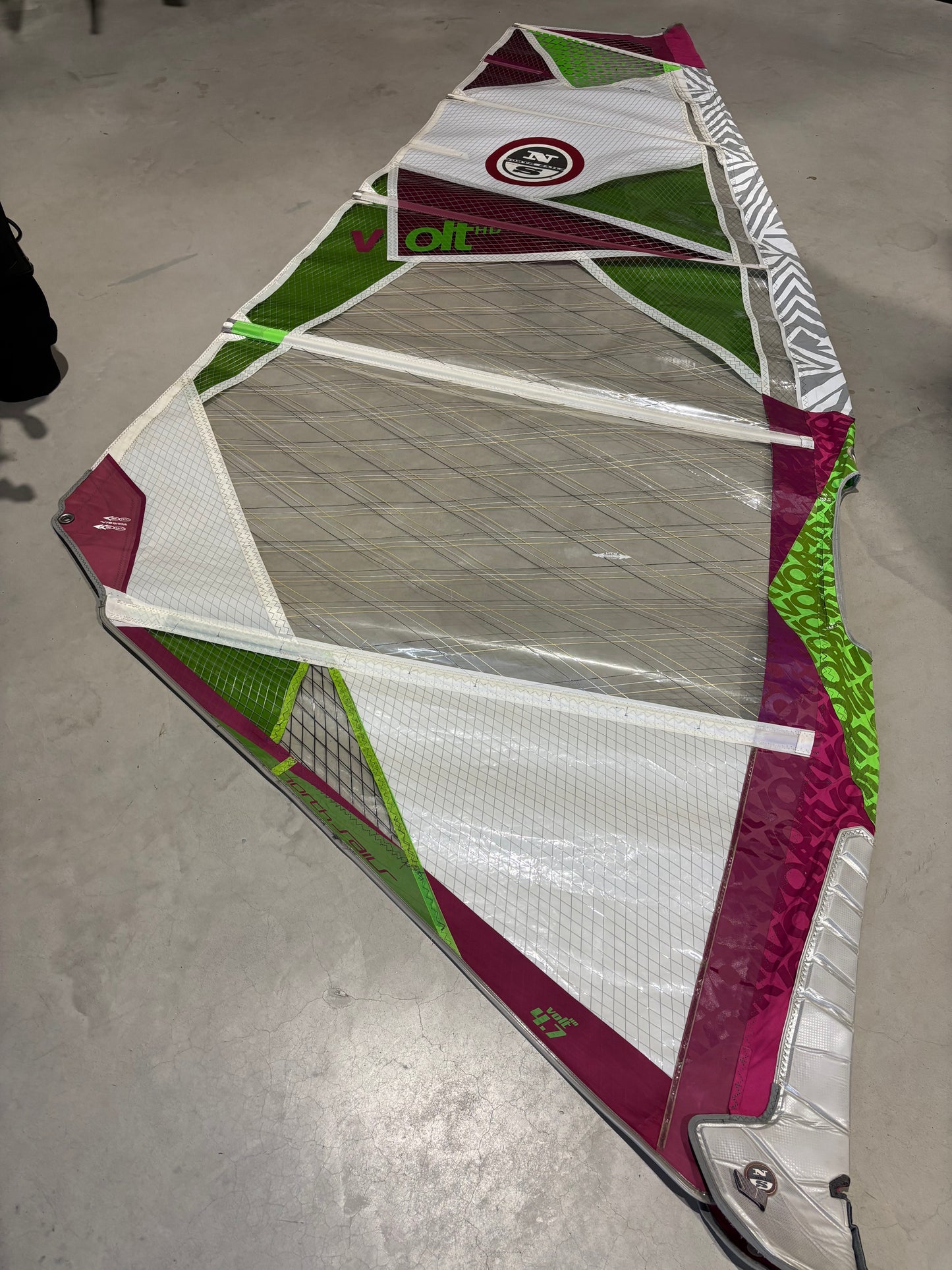 North Sails Volt HD 4.7 + North Sails Silver 400 RDM C55