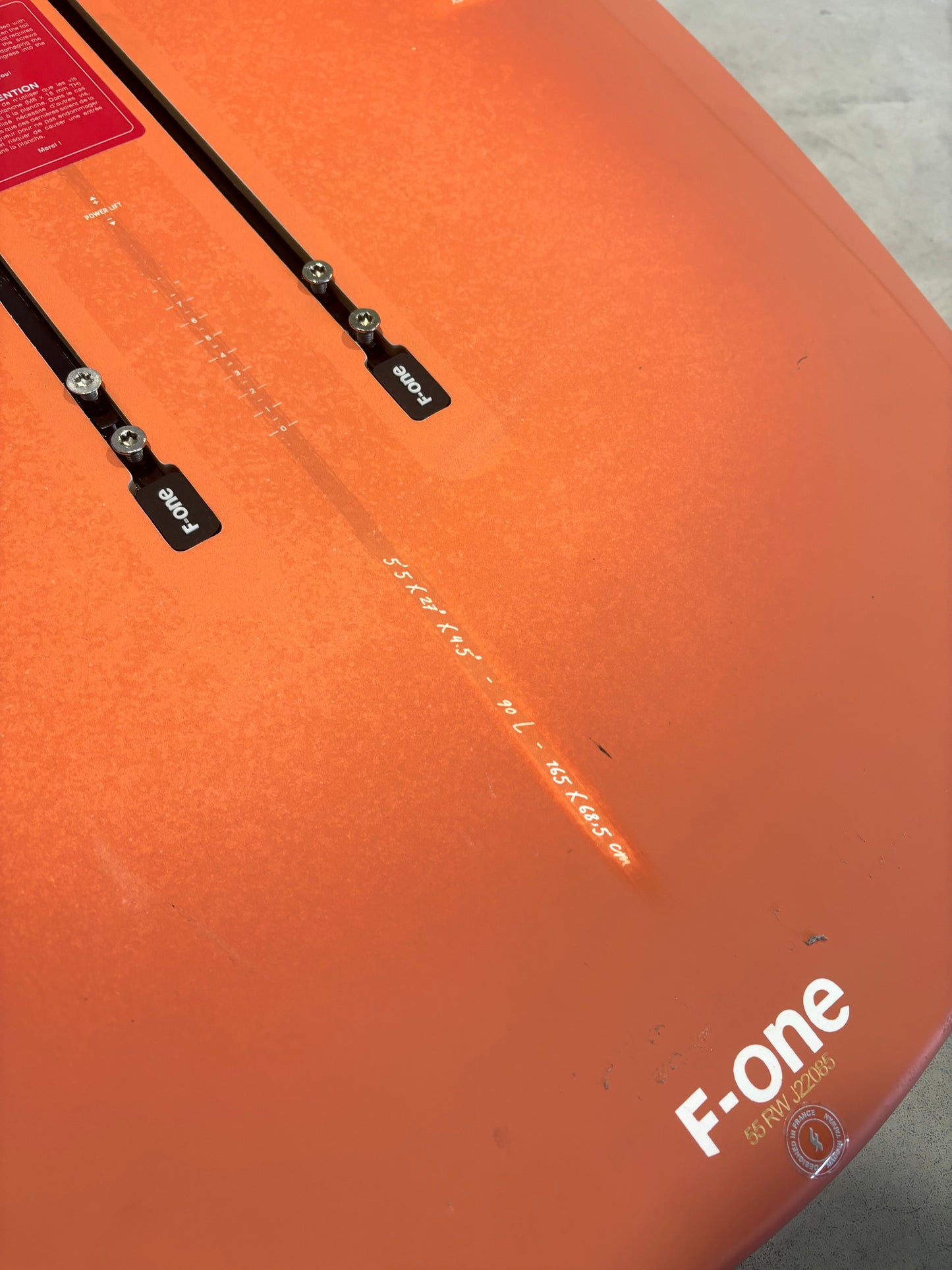 F-One Rocket Wing ASC 5’5 - 90L