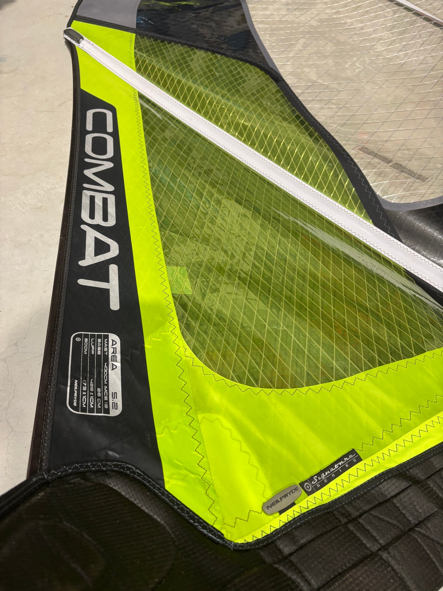 (Gereserveerd) Neilpryde Combat 5.2 + Neilpryde X6 400
