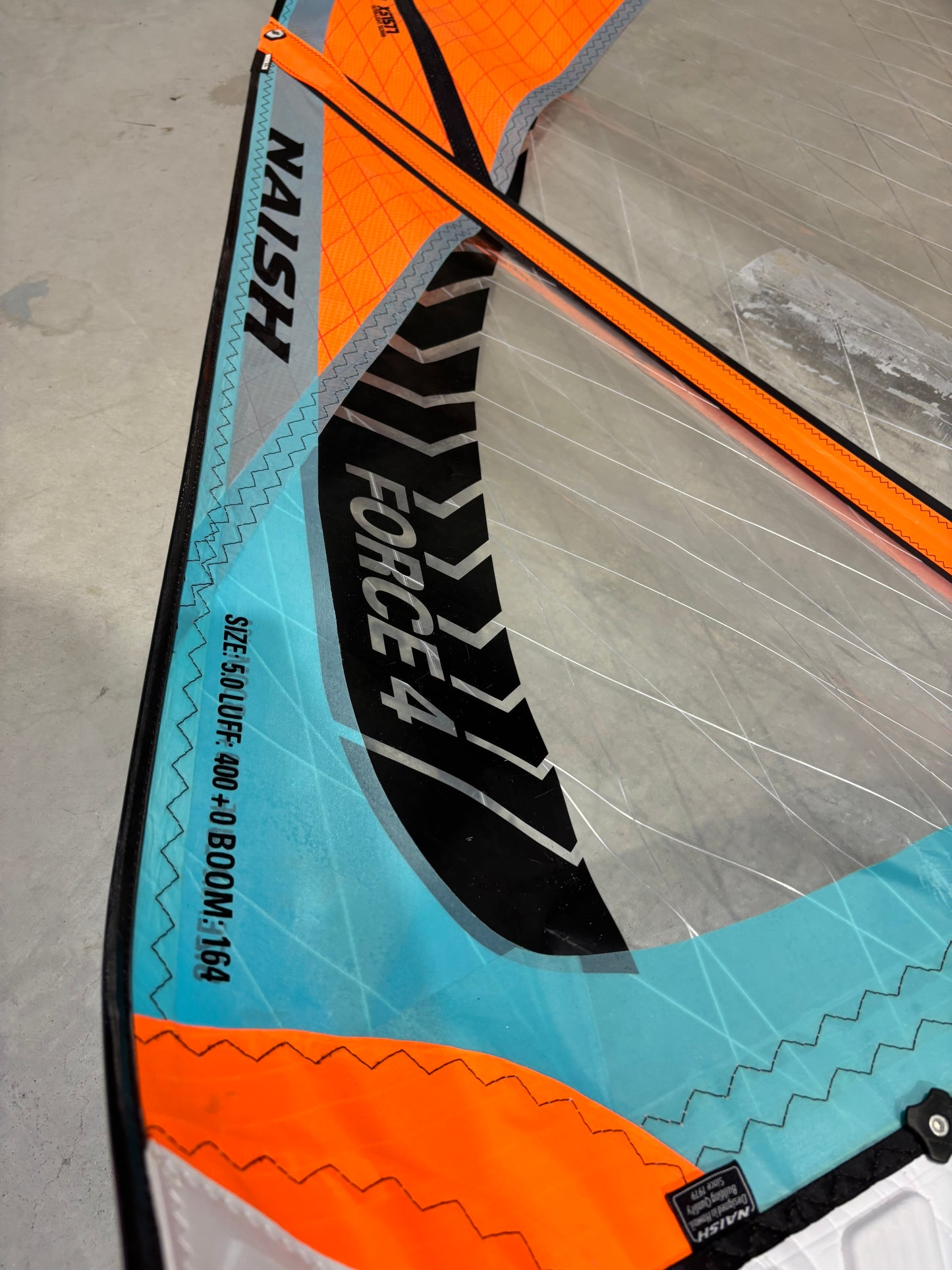 Complete set Naish Force 4 2025 / 3.5 - 4.0 - 4.5 - 5.0