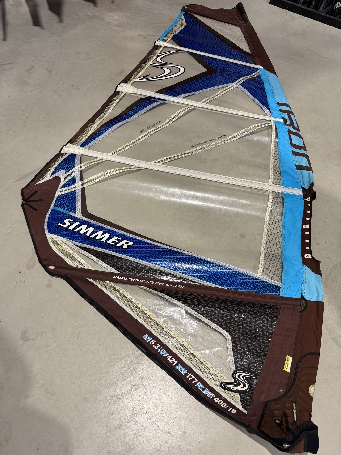 Simmer Iron 5.3 + Windgear 400 SDM C30