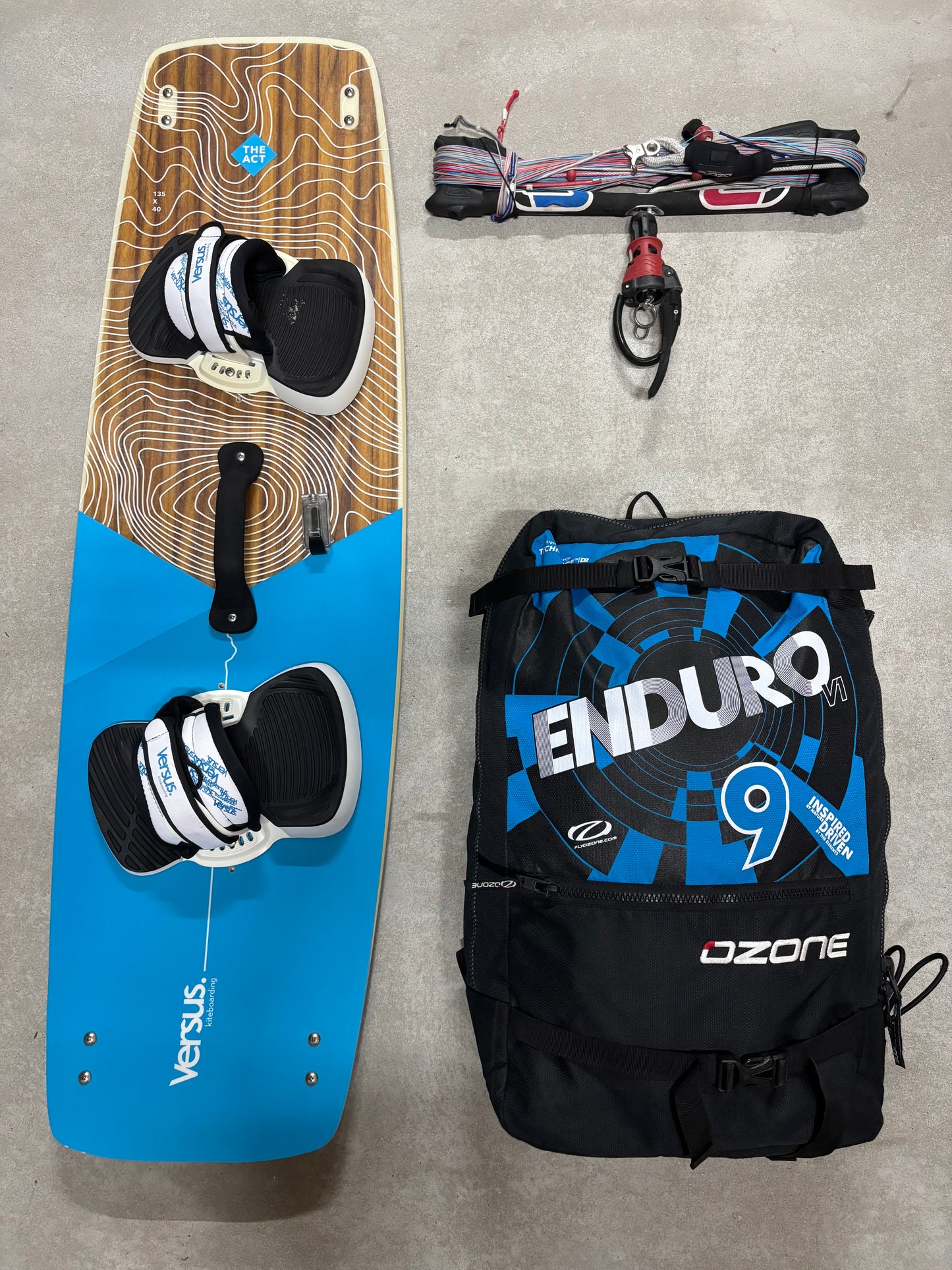 Ozone Enduro 9m + Ten The Act 135x40 + Ozone Bar