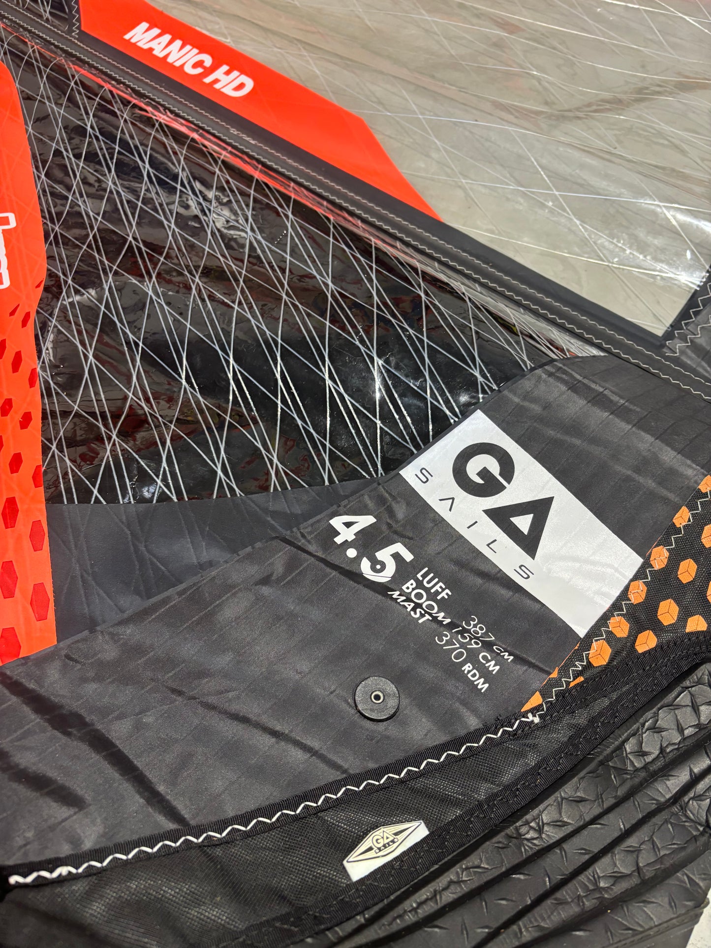 Gaastra Manic HD 4.5 + Gaastra 370 RDM C70