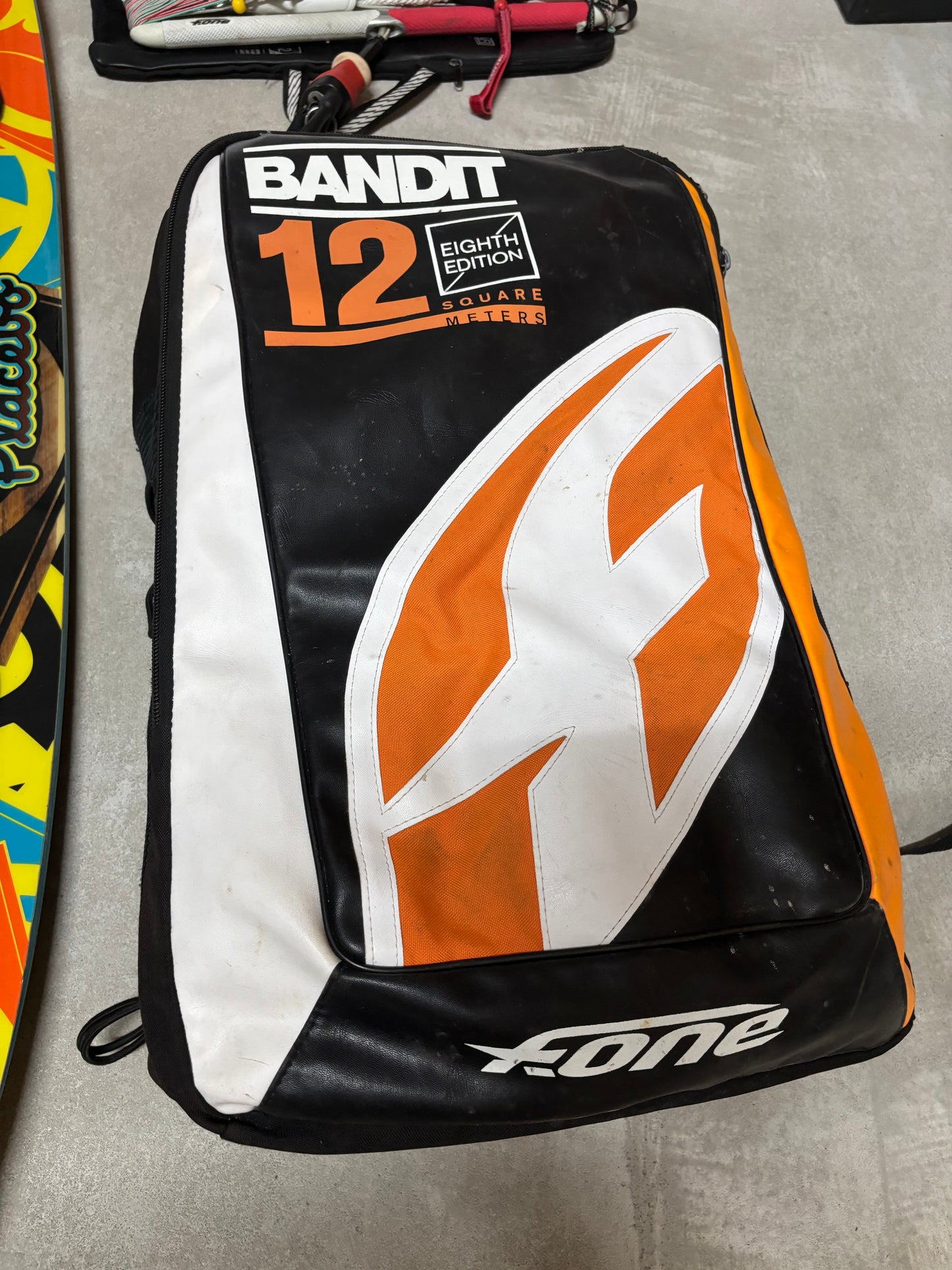 F-One Bandit 12m + RRD Placebo 137x40 + F-One Bar