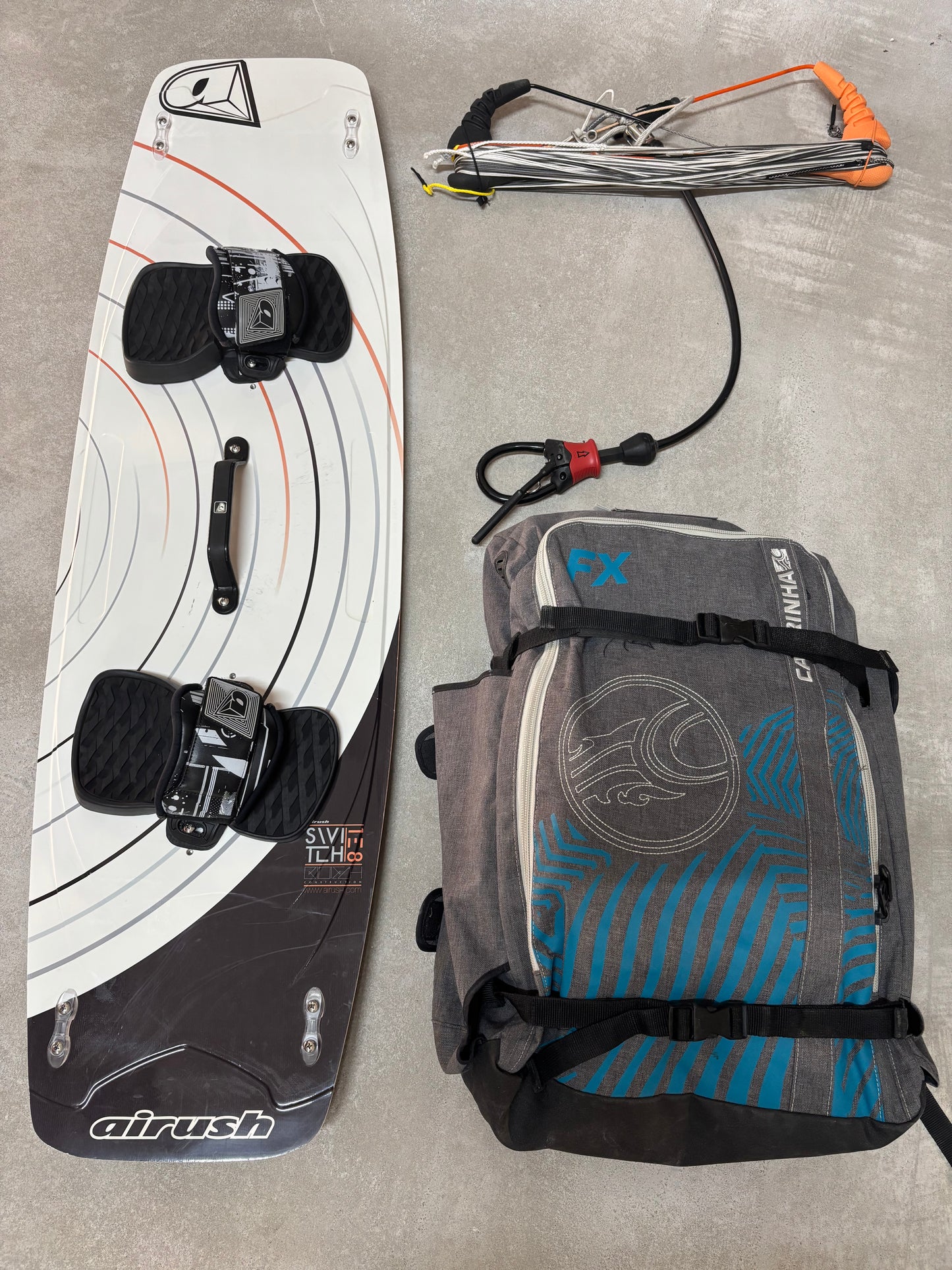 Cabrinha FX 10m + Airush 138x40 + Cabrinha Bar