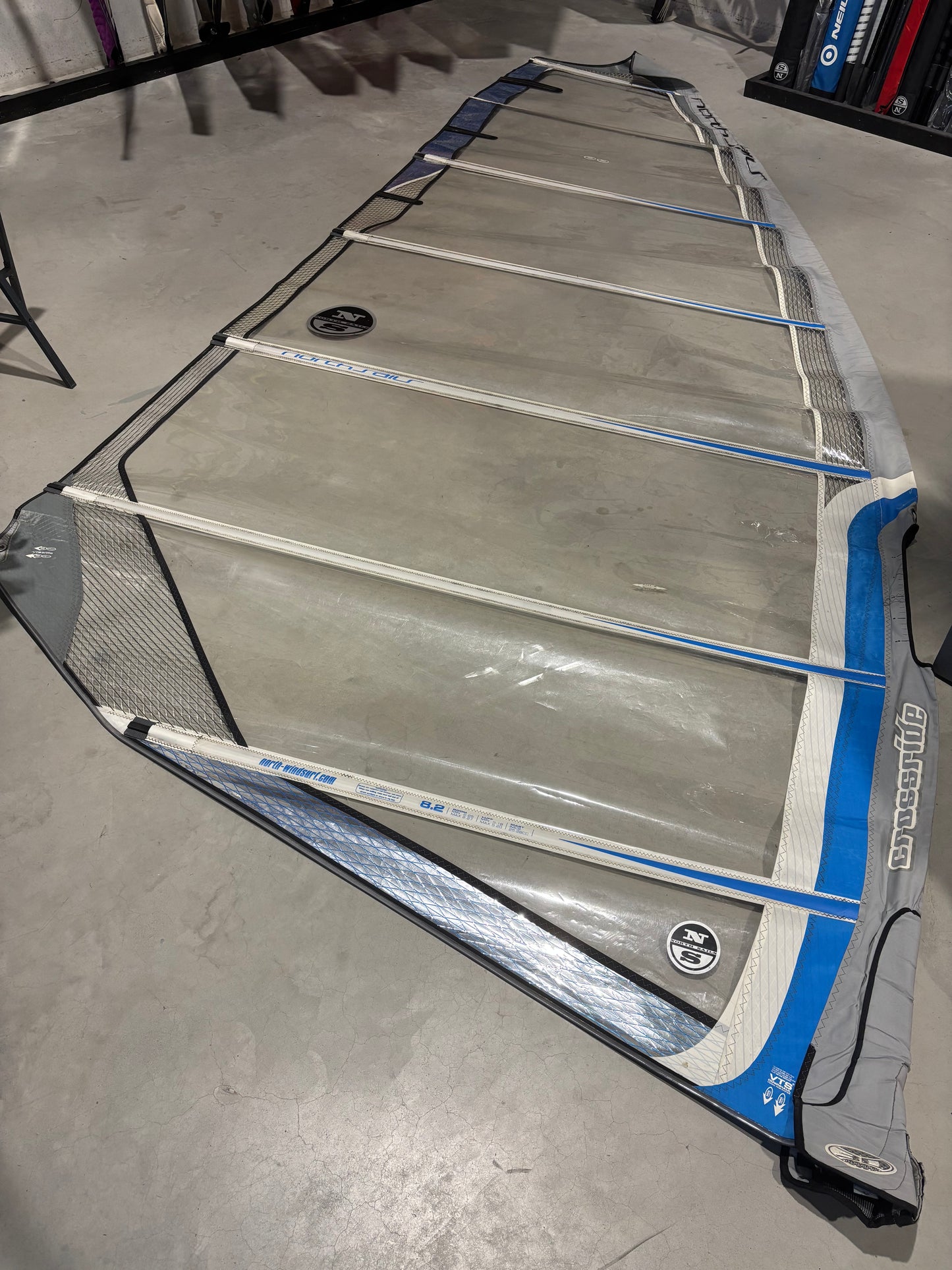 North Sails Crossride 8.2 + 490 SDM C30