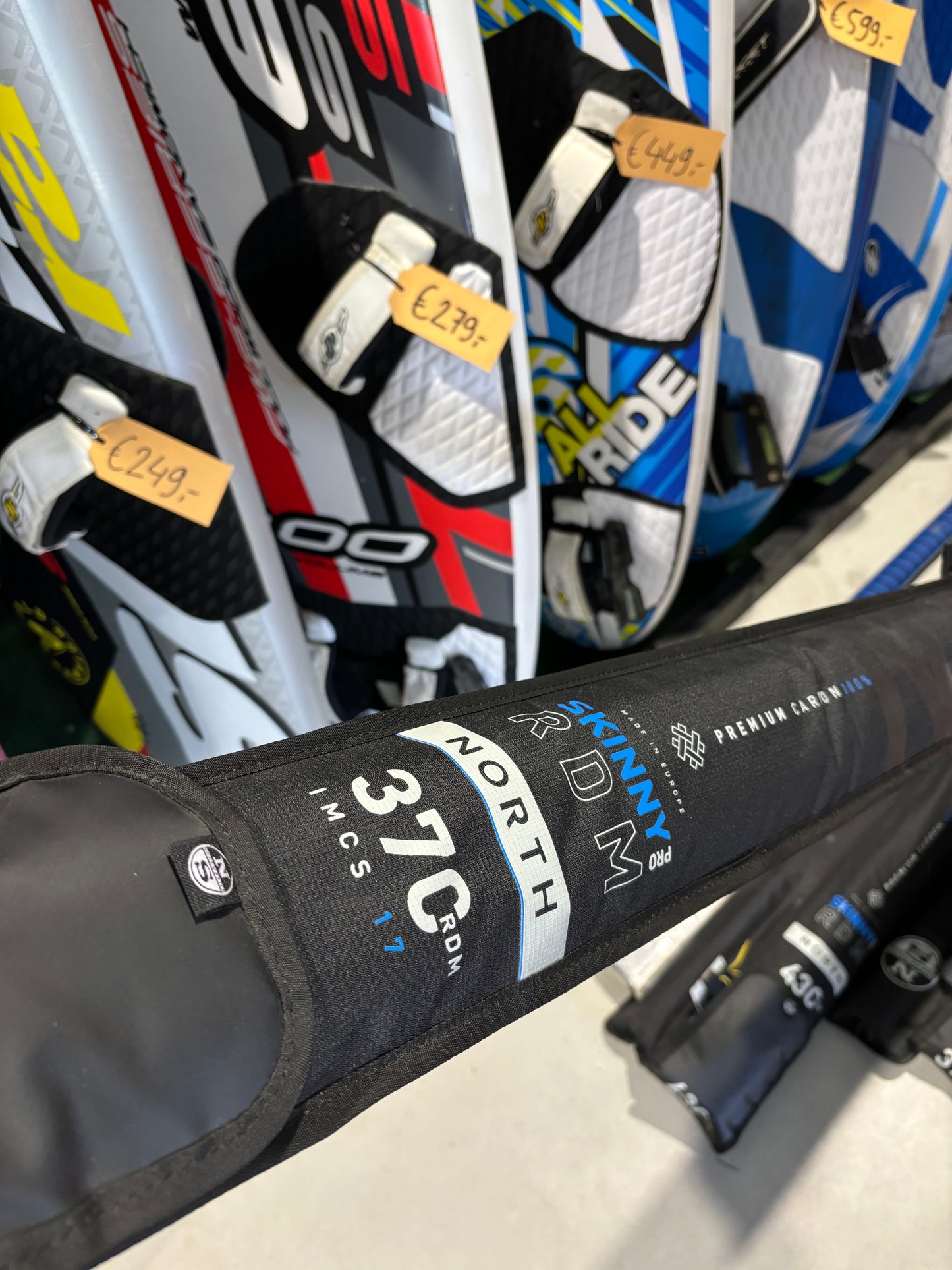 North Sails Skinny PRO 370 RDM - 100% Carbon - CC - NIEUW