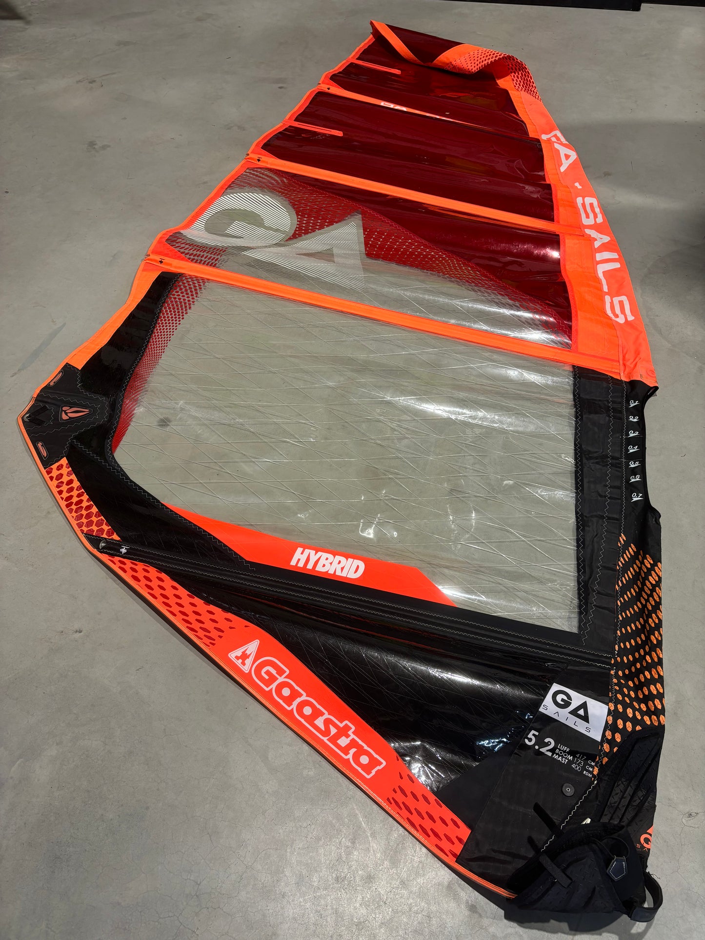 Gaastra Hybrid 5.2 + Technospar 400 RDM C40