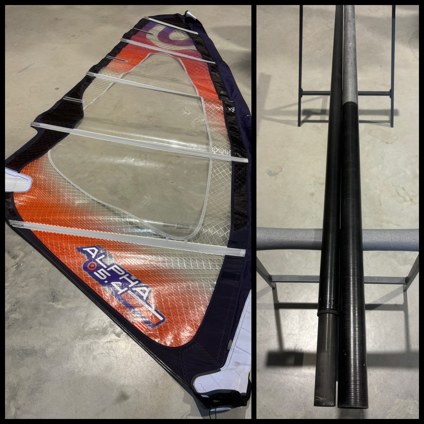 Neilpryde Alpha 5.4 + Unifiber 400 SDM C55