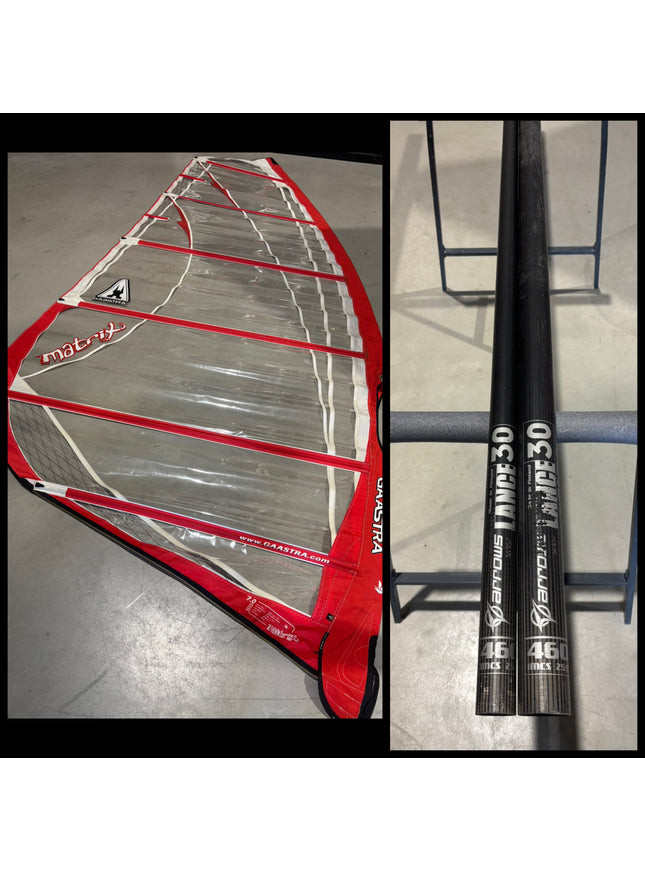 Gaastra Matrix 7.0 + Arrows Lance 460 SDM C30