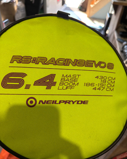 Neilpryde RS Racing EVO 6.4 + Neilpryde FLX 430 SDM C100 | NIEUW