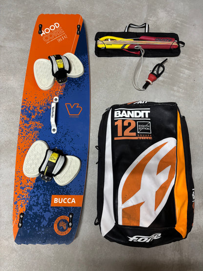 F-One Bandit 12m + Vanhunks Bucca + F-one bar