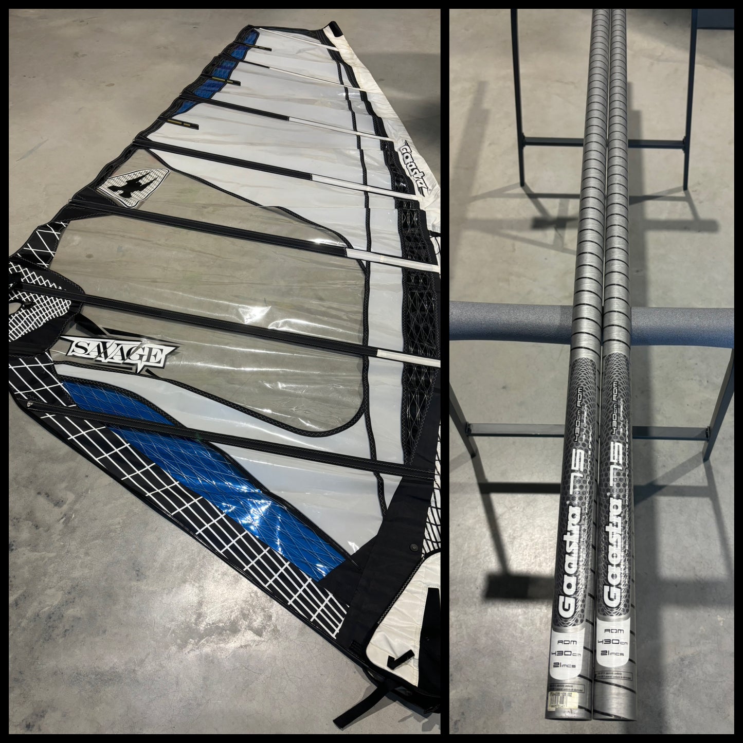 Gaastra Savage 6.2 + Gaastra 430 RDM C75