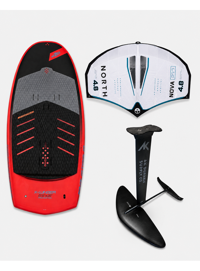JP X-Winger PRO 6’5 - 145L + AK Tracer 1900 Carbon Foil + North Nova PRO 4.8
