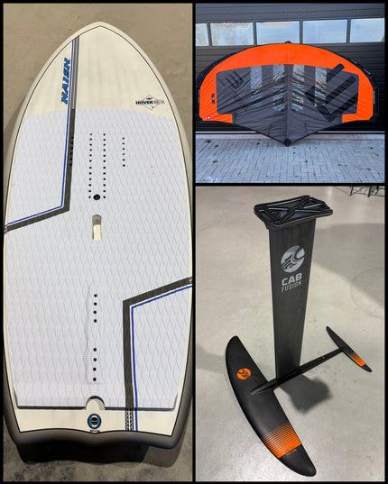 Naish Hover Carbon Ultra 95L + Cabrinha 1200 Foil + Ensis Score 5.2m