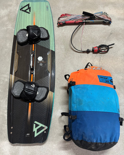 Naish Triad 10m + Brunotti Dimension 139x41 + Naish ATB 55 Bar