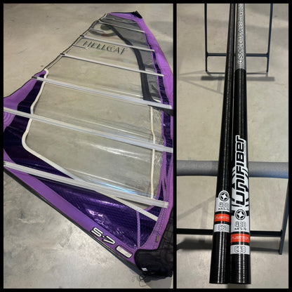 Neilpryde Hellcat 5.7 + Unifiber 400 SDM C60