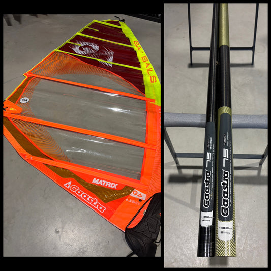 Gaastra Matrix 6.2 + Gaastra 430 SDM C75