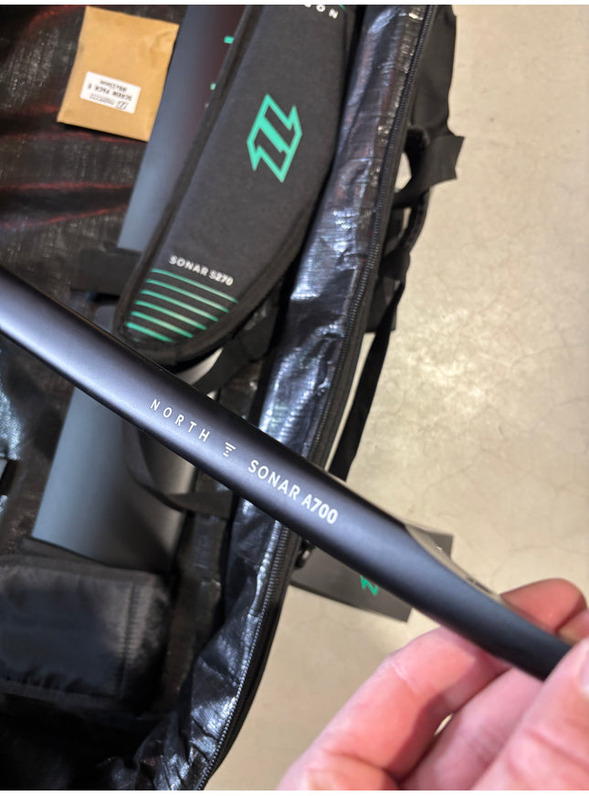 North Seek 2025 5’3 - 88L + North Sonar 1350 Foil + North Nova PRO 4.8