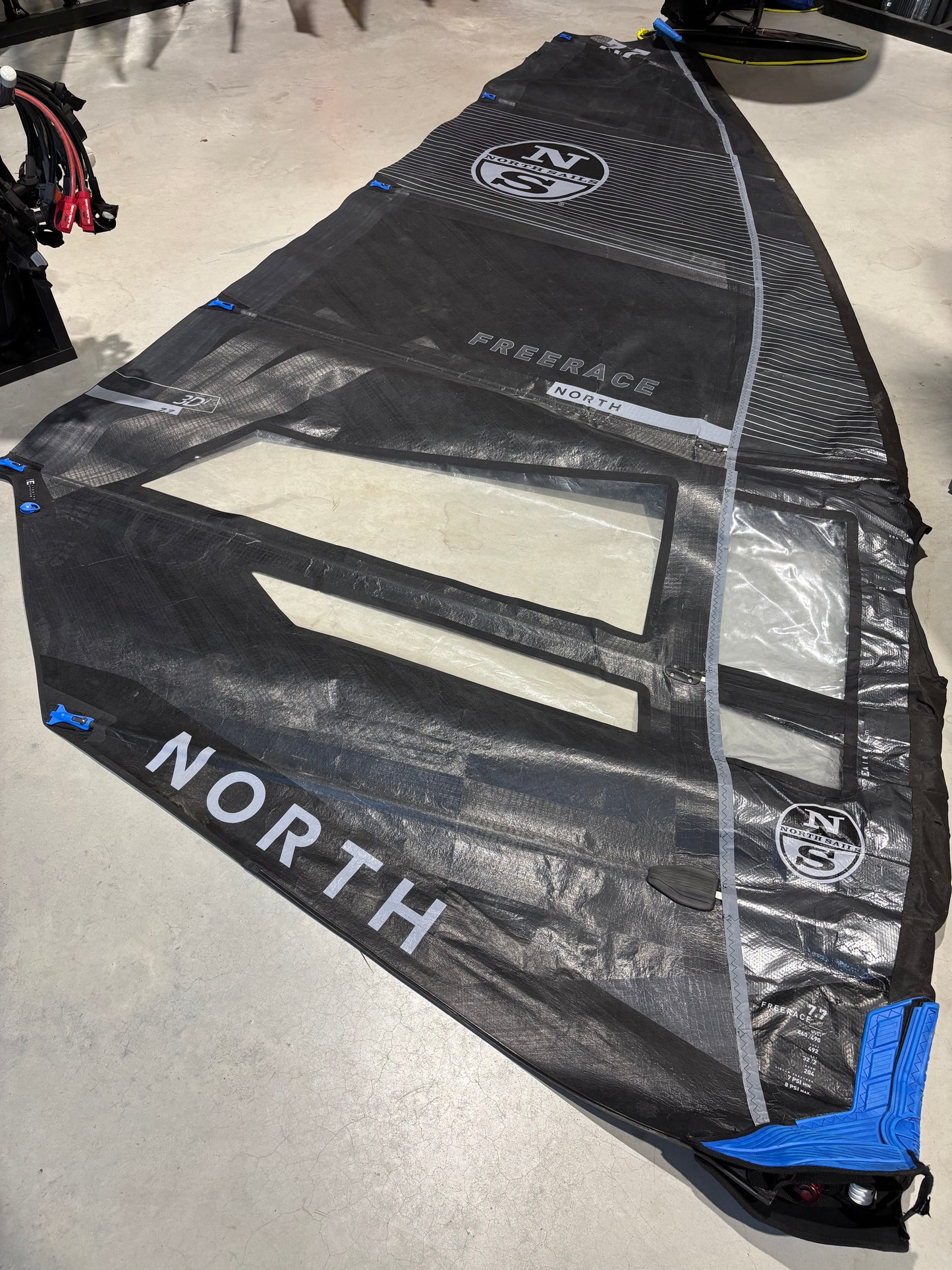 (Gereserveerd) North Sails Freerace 7.7