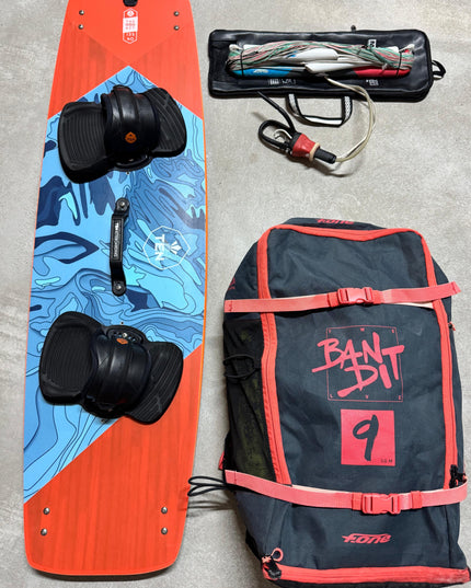 F-One Bandit 9m + Ten The Act 135x40 + F-One Bar