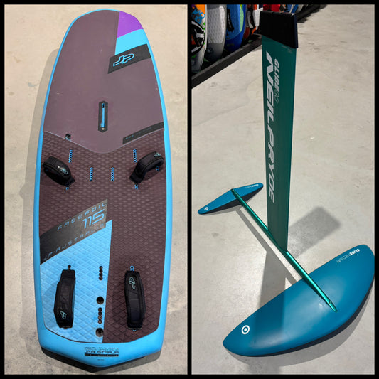 JP Freefoil PRO Edition 115L + Neilpryde Glide Windfoil set