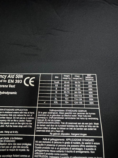 Mystic Drijfvest maat XXL