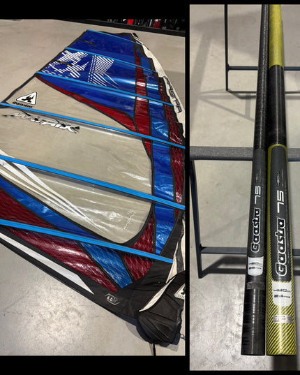 (Gereserveerd) Gaastra Matrix 8.0 + Gaastra 460 SDM C75