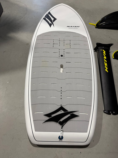 Complete Wingfoil Set | Naish Wingsurfer 5’8/112L + Naish Foil + Naish Wingsurfer 5.0