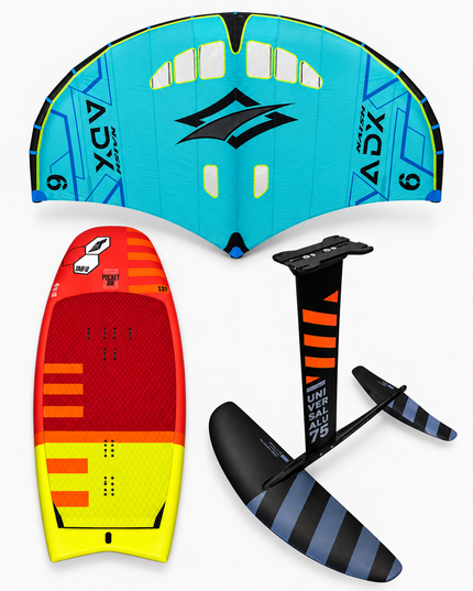 Tabou Pocket Air - 137L + RRD Universal Y27 2000 Foil + Naish ADX 6.0