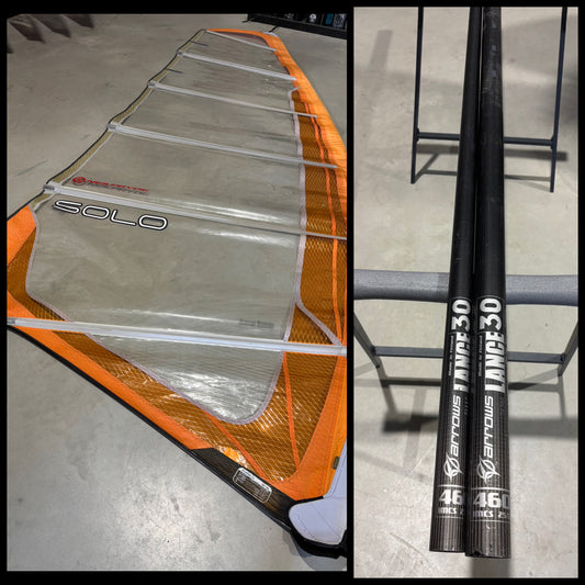 Neilpryde Solo 6.5 + Arrows 460 SDM C30