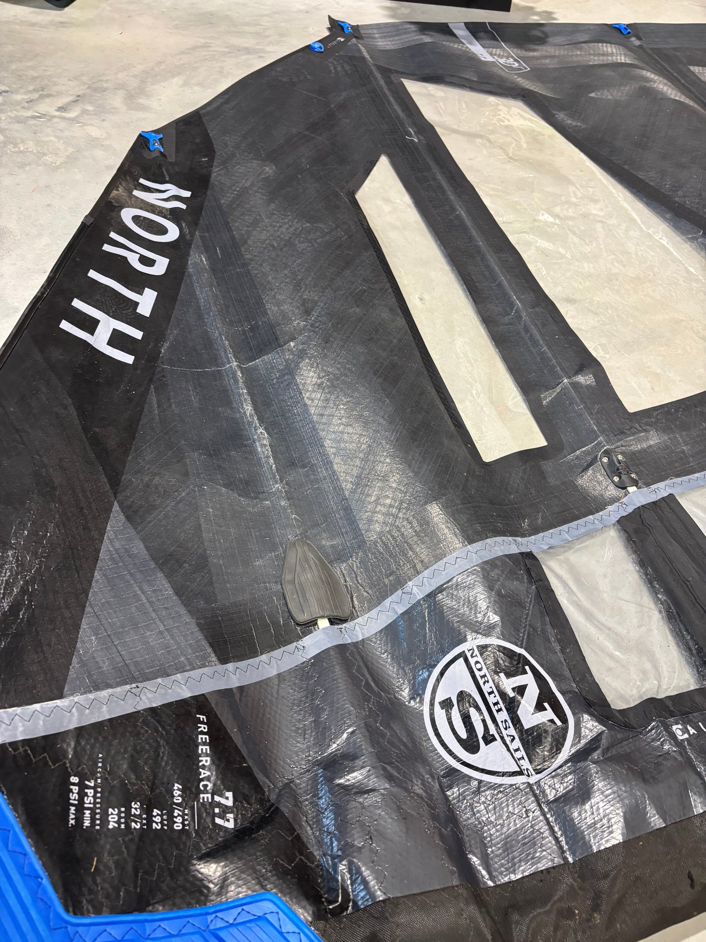 (Gereserveerd) North Sails Freerace 7.7