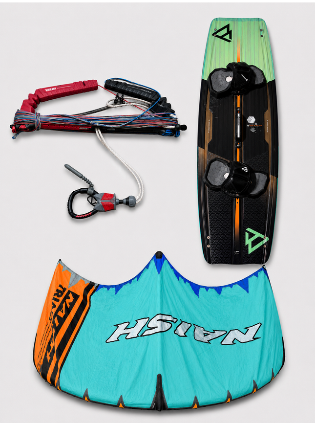 Naish Triad 10m + Brunotti Dimension 139x41 + Naish ATB 55 Bar