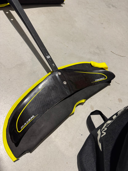 Complete Wingfoil Set | Naish Wingsurfer 5’8/112L + Naish Foil + Naish Wingsurfer 5.0