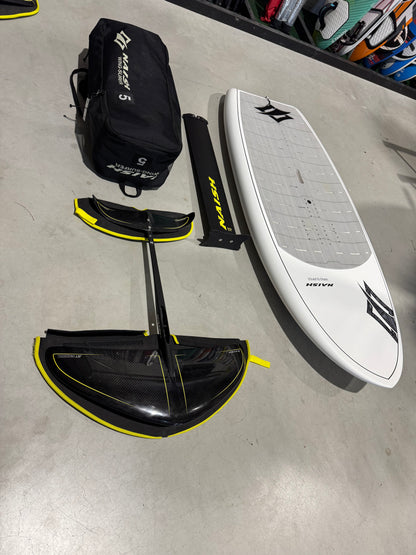 Complete Wingfoil Set | Naish Wingsurfer 5’8/112L + Naish Foil + Naish Wingsurfer 5.0