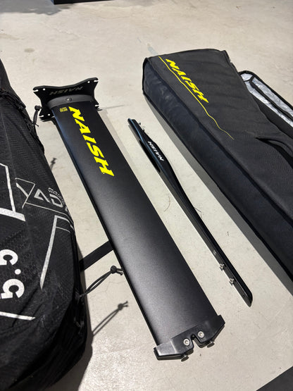 Complete Wingfoil set | Naish Hover 5’7/135L + Naish Foil + Naish ADX 5.5 (2)