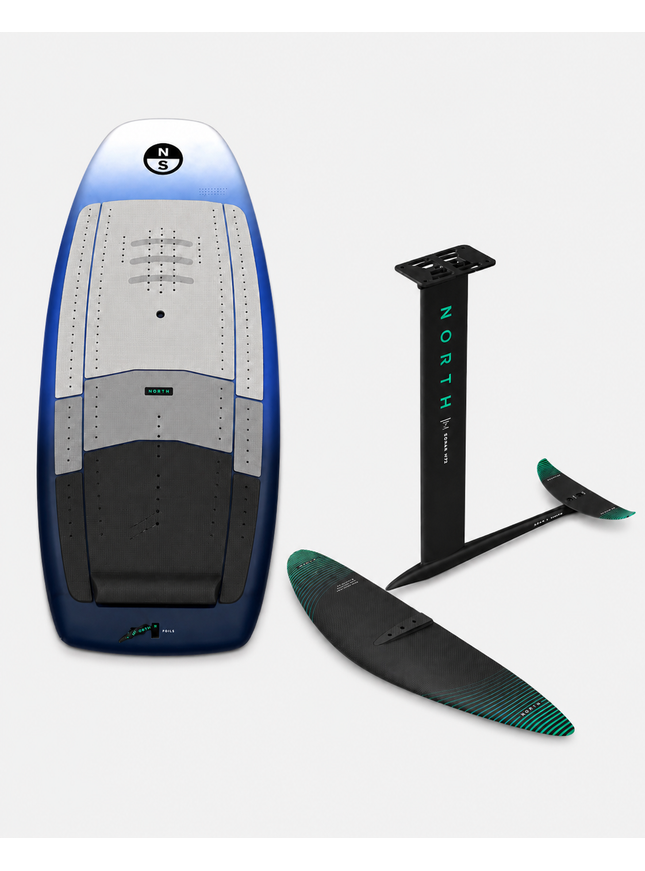 North Seek 2025 5’3 - 88L + North Sonar 1350 Complete Foil (Foil = NIEUW)