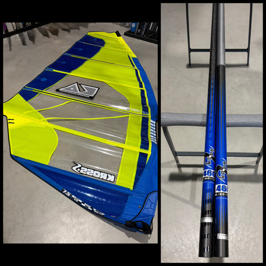 KA Sails Kross 7.5 + KA Sails 460 RDM C75