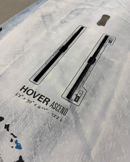 Naish Hover Ascend 6’2 - 122L + F4 GP 1450 Foil + Cabrinha Crosswing X3 6.0m