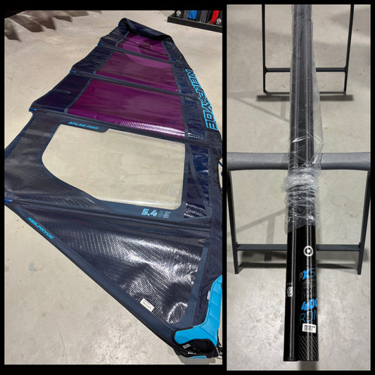 Neilpryde Atlas PRO 5.4 + Neilpryde 400 RDM C50 / NIEUW