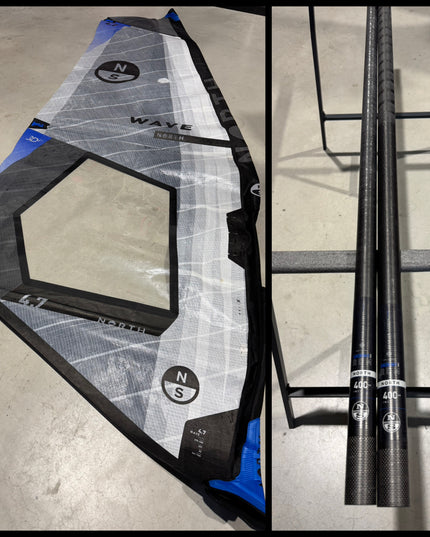 North Sails Wave 4.7 + North Sails Skinny Pro 400 RDM C100