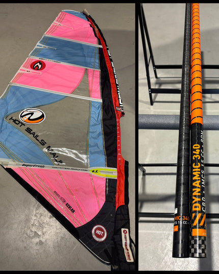 Hot Sails Maui Superfreak 3.5 + RRD Dynamic 340 RDM C80