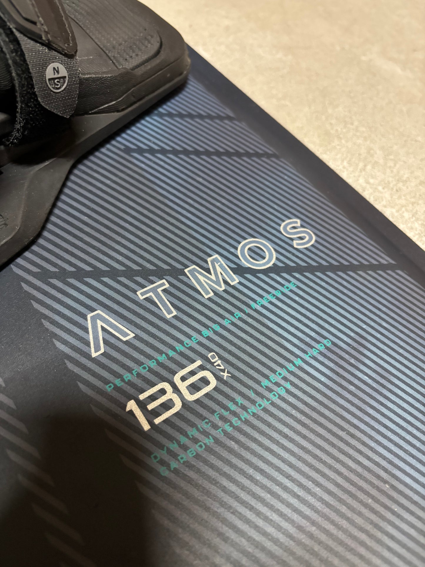 North Atmos Carbon 136x40 2023