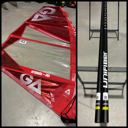 Gaastra Hybrid HD 6.4 + Unifiber 430 RDM C50